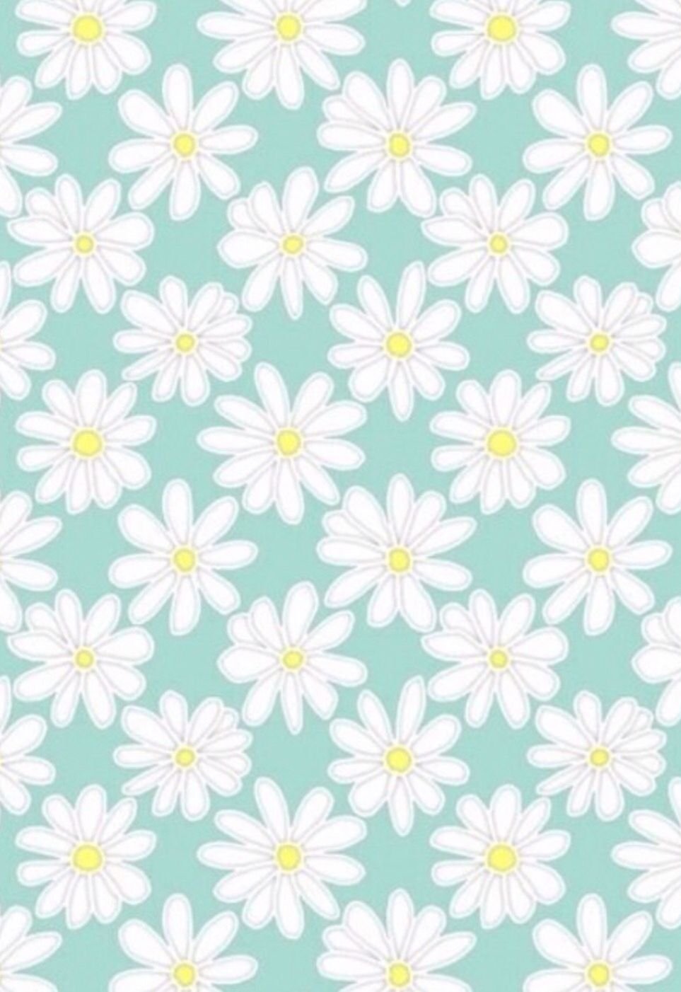 Фон ромашки