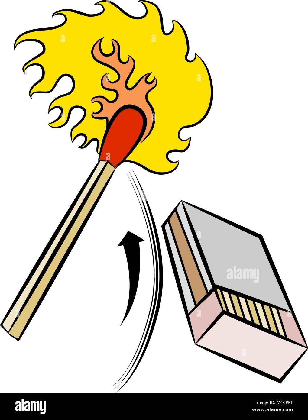 Спичка рисунок