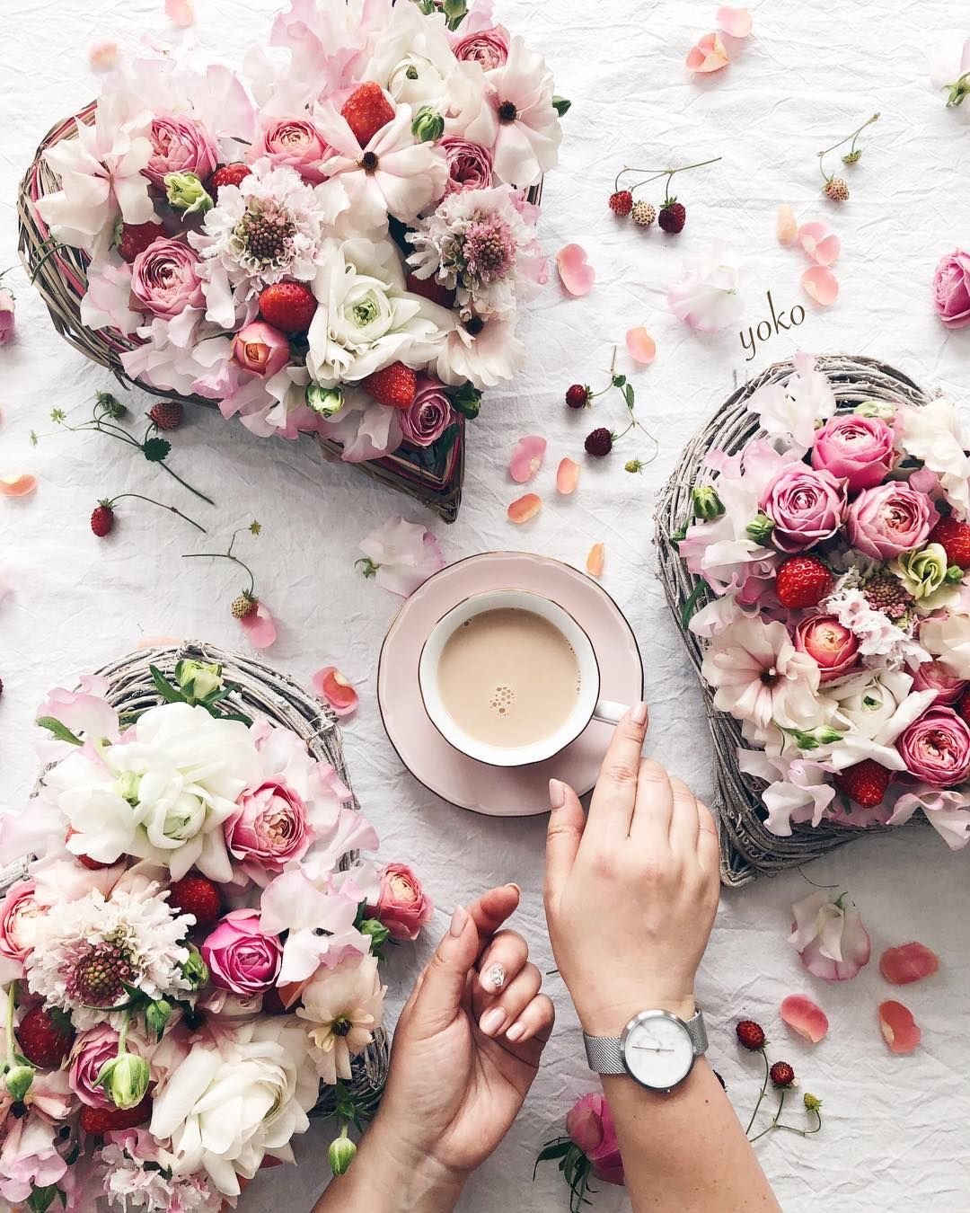 Цветы для инсты