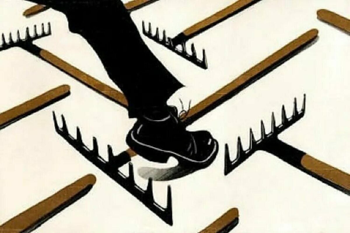 Высказывания про грабли