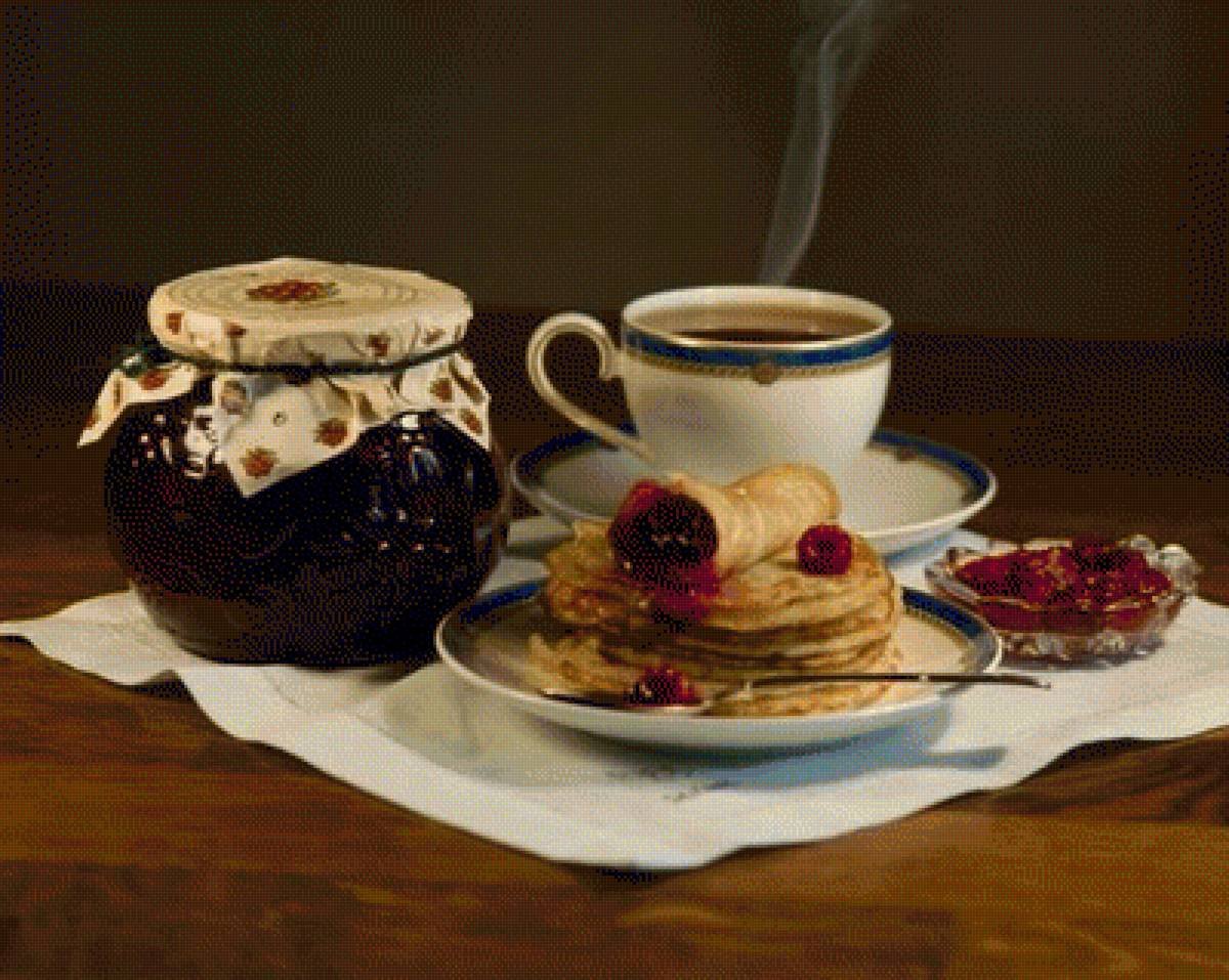 Чай с вареньем