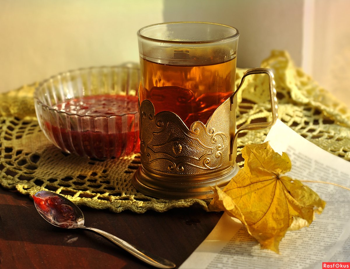 Чай с вареньем