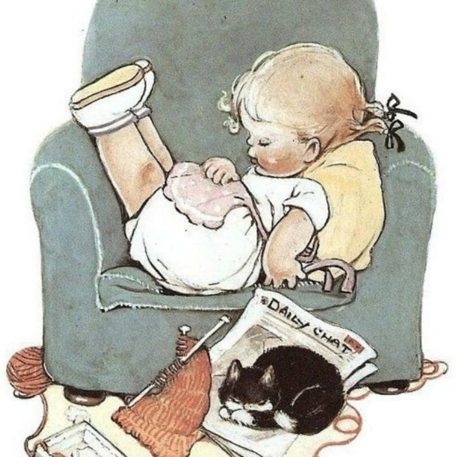 Старинные открытки спокойной ночи