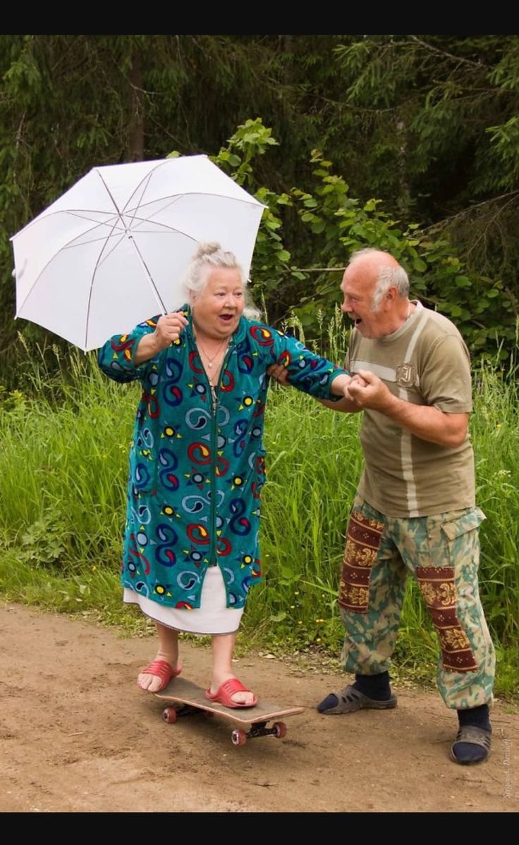 Влюбленные старики