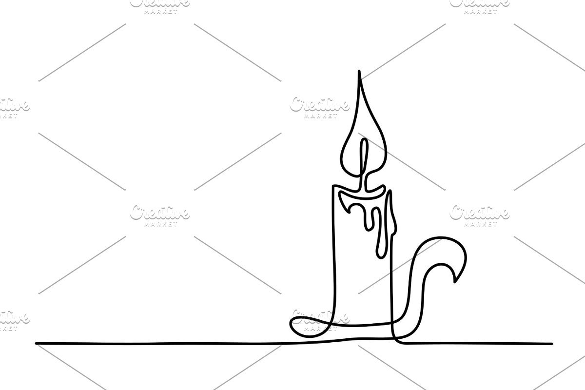 Эскиз подсвечника