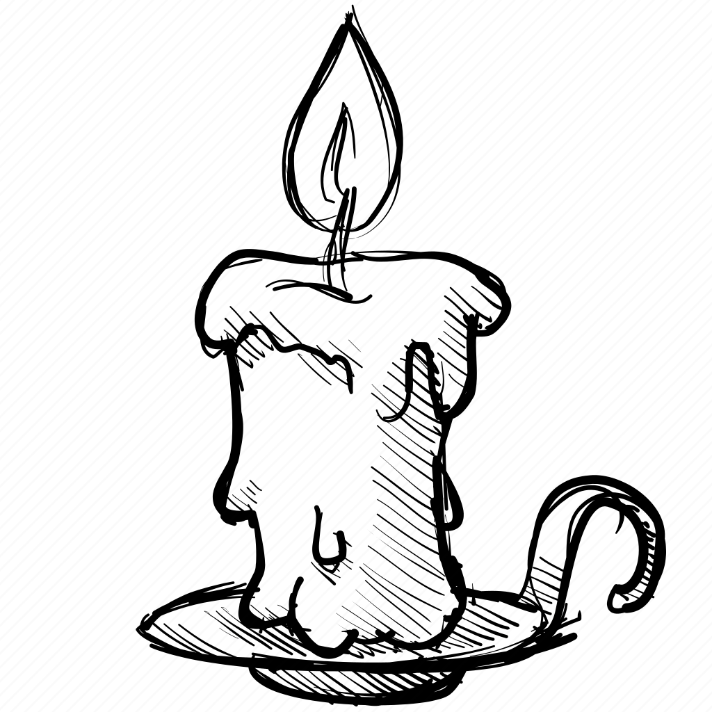 Векторное изображение свечи