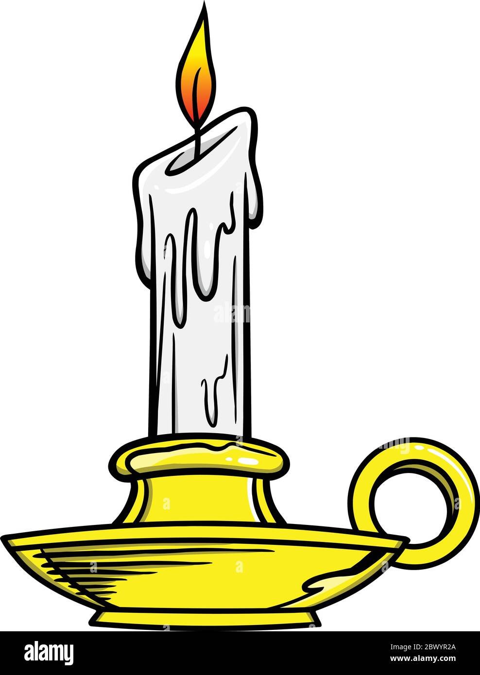 Горящая свеча