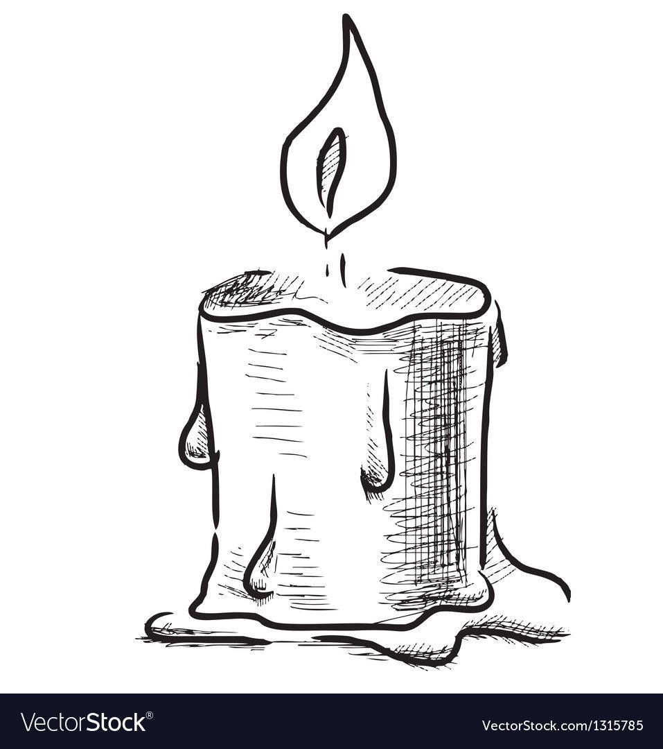 Горящая свеча