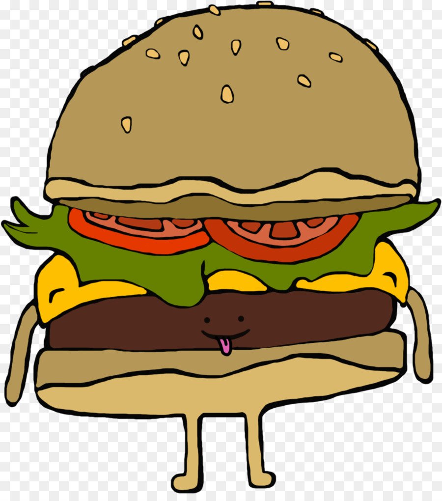 Гамбургер рисунок