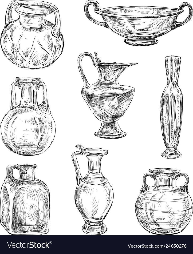 Стеклянная посуда скетч