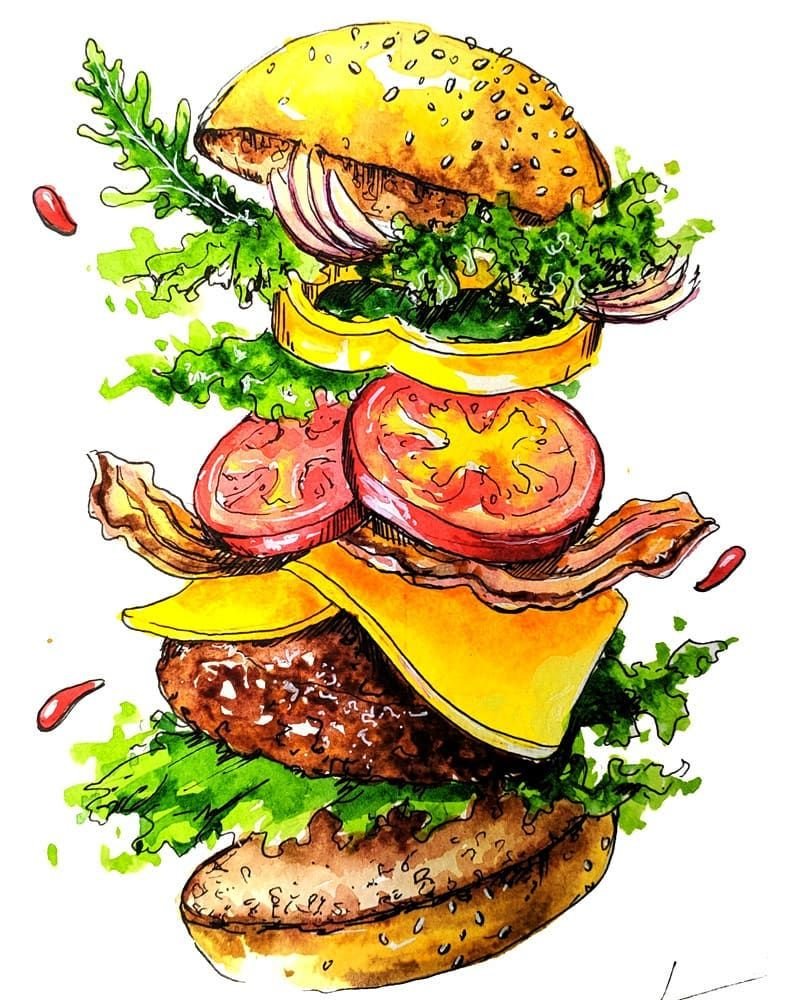 Прикольная реклама еды