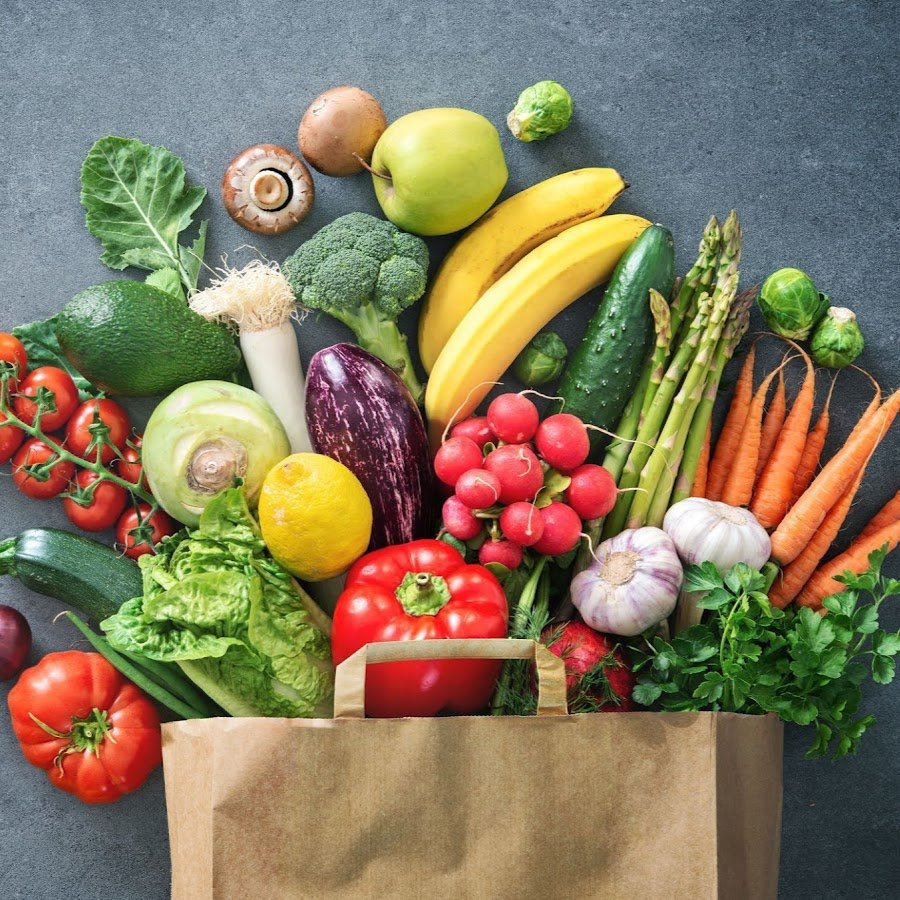 Полезные овощи и фрукты