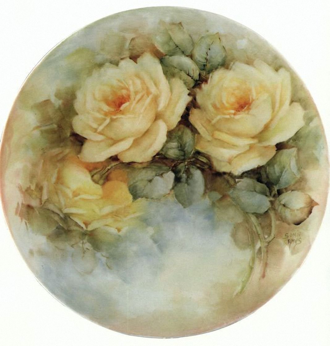 Красивые цветы для декупажа