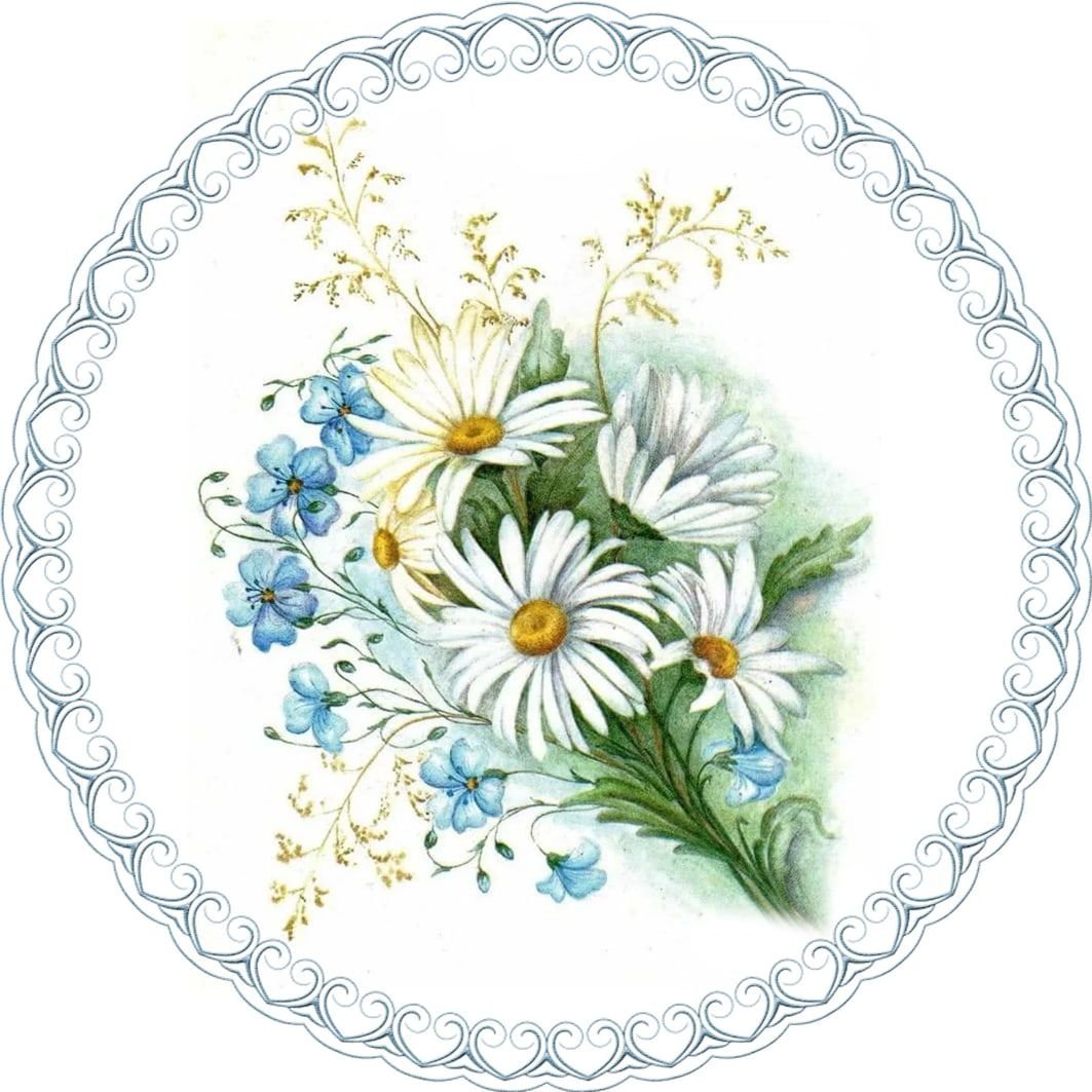 Красивые круглые рисунки