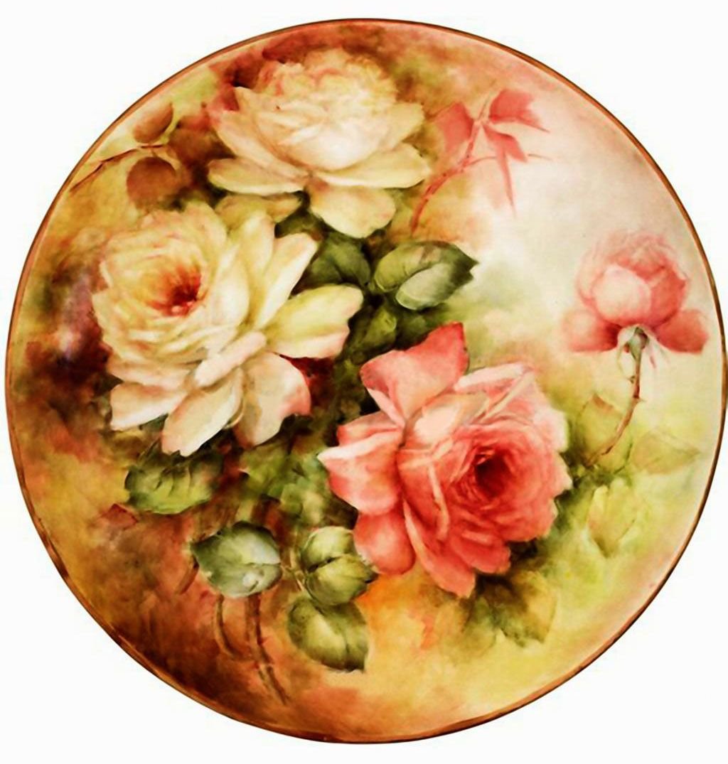 Цветочные мотивы для декупажа