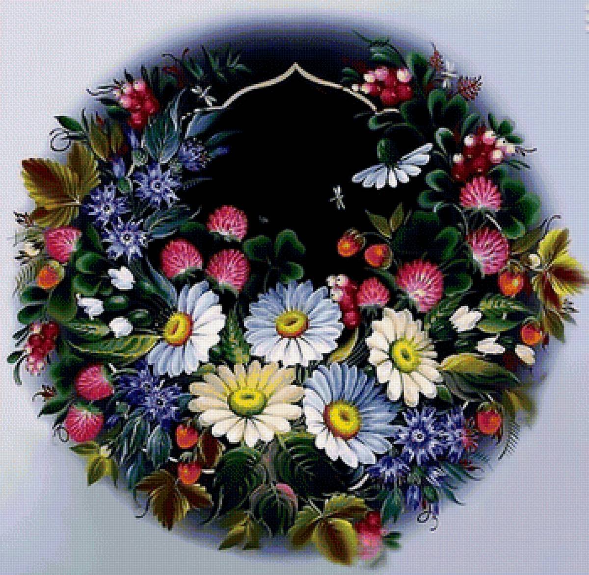 Жостово венок