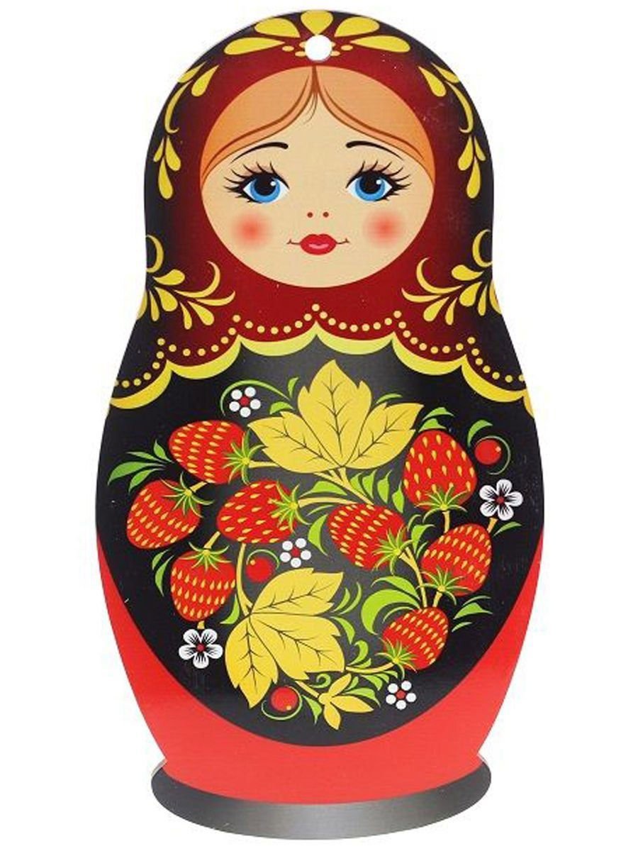 Хохломская роспись Матрешка