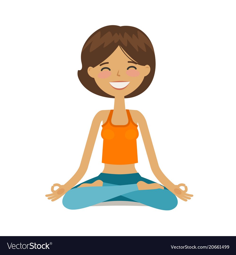 Йога мультяшный