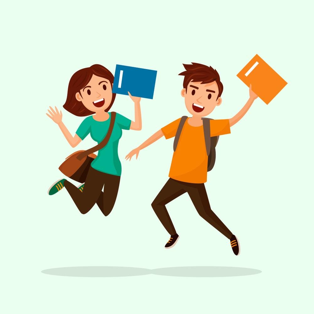 Студент иллюстрация