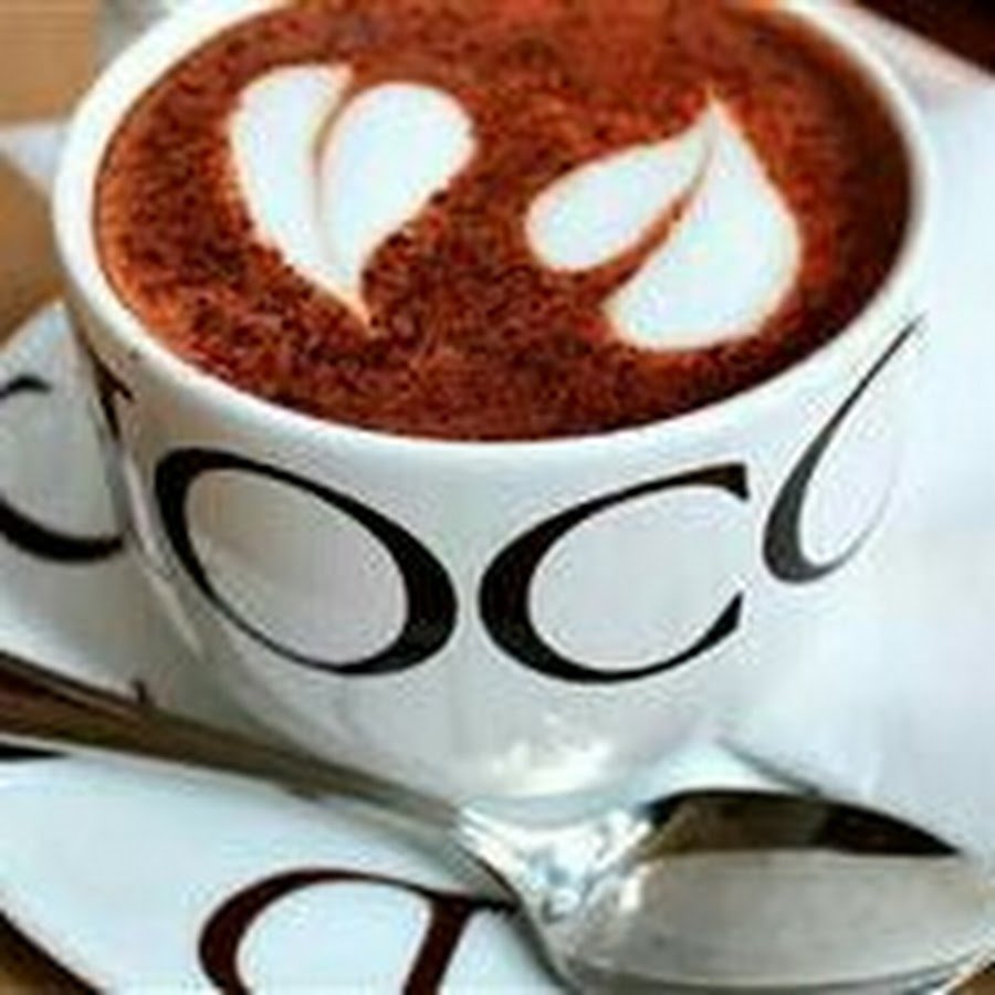 Красивая пенка на кофе