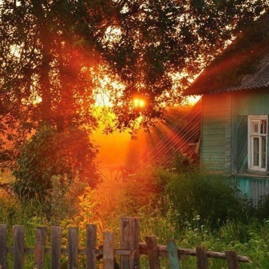 Вечер в деревне