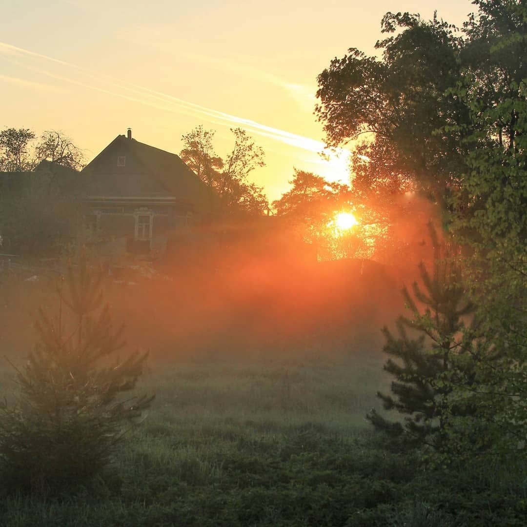 Вечер в деревне