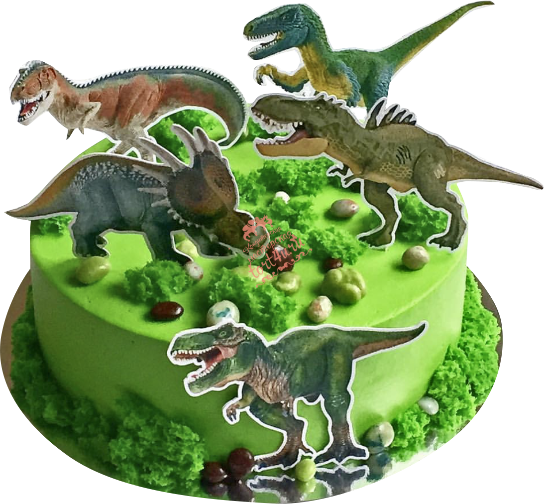 Съедобная печать динозавры