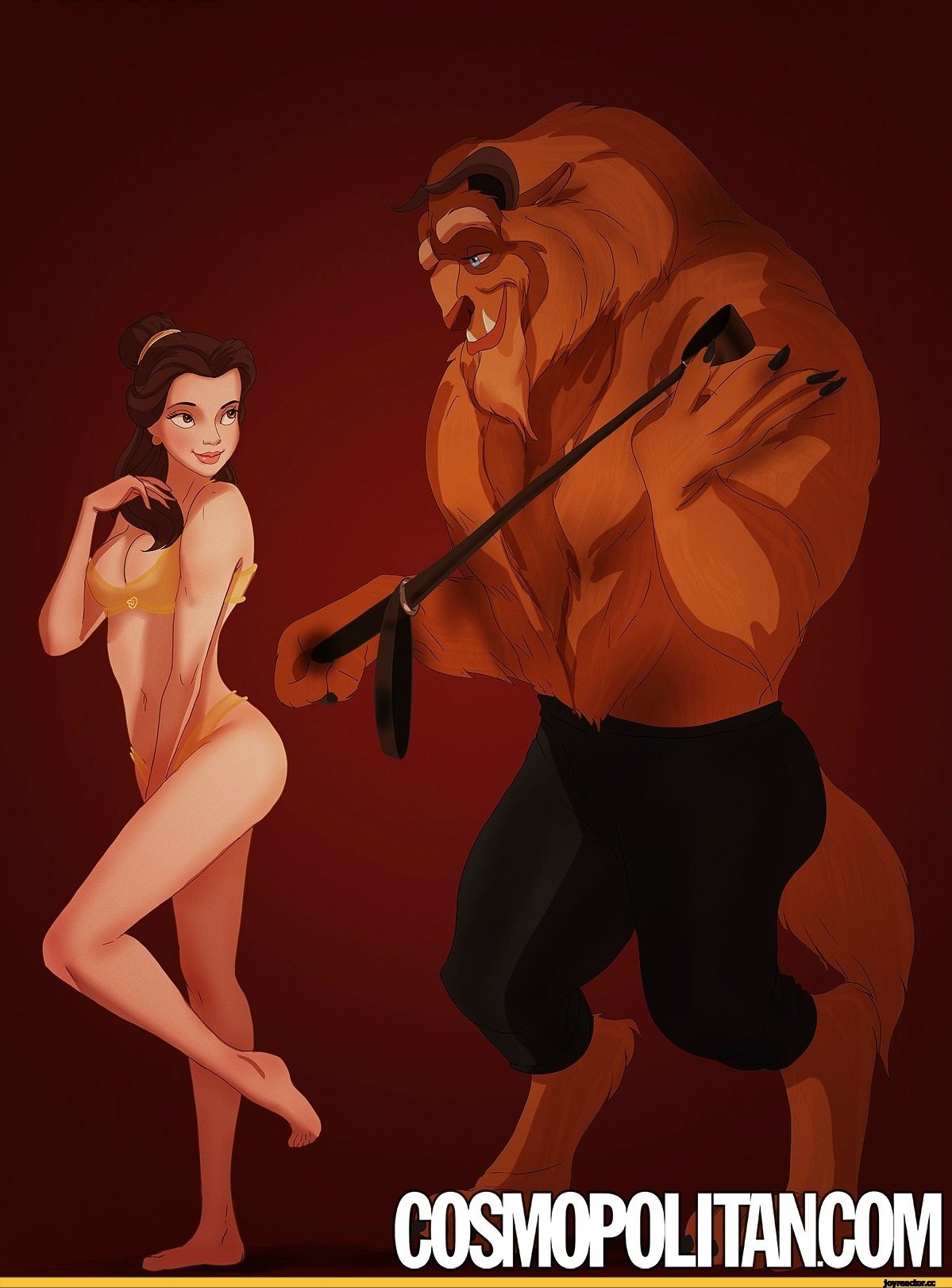 Красавица и чудовище плетка