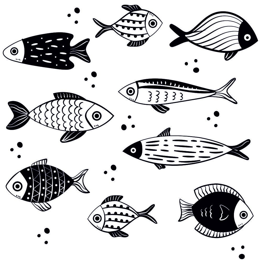 Рыба векторный рисунок