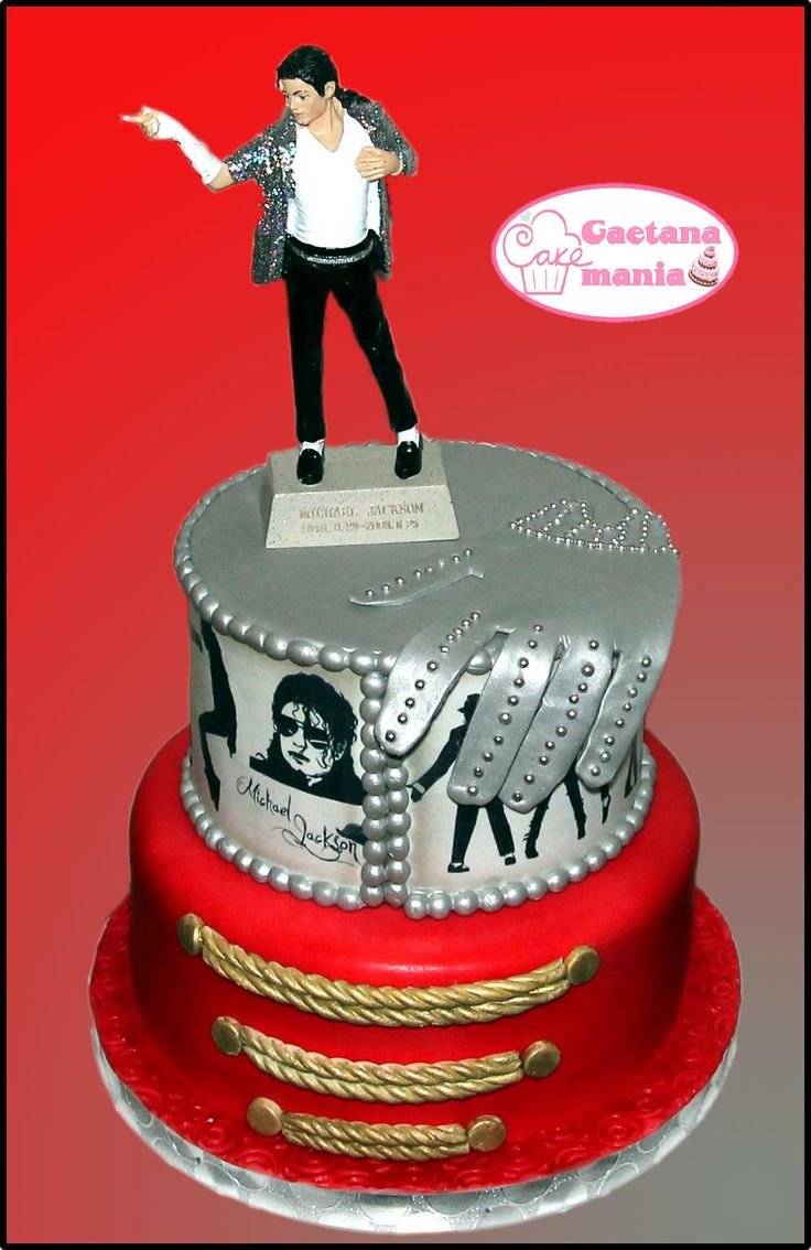 Торт с Майклом Джексоном