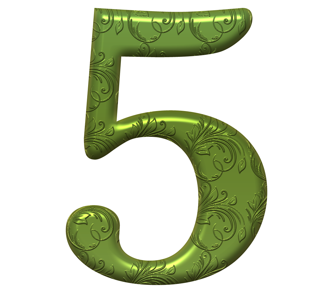 Красивые цифры для оформления