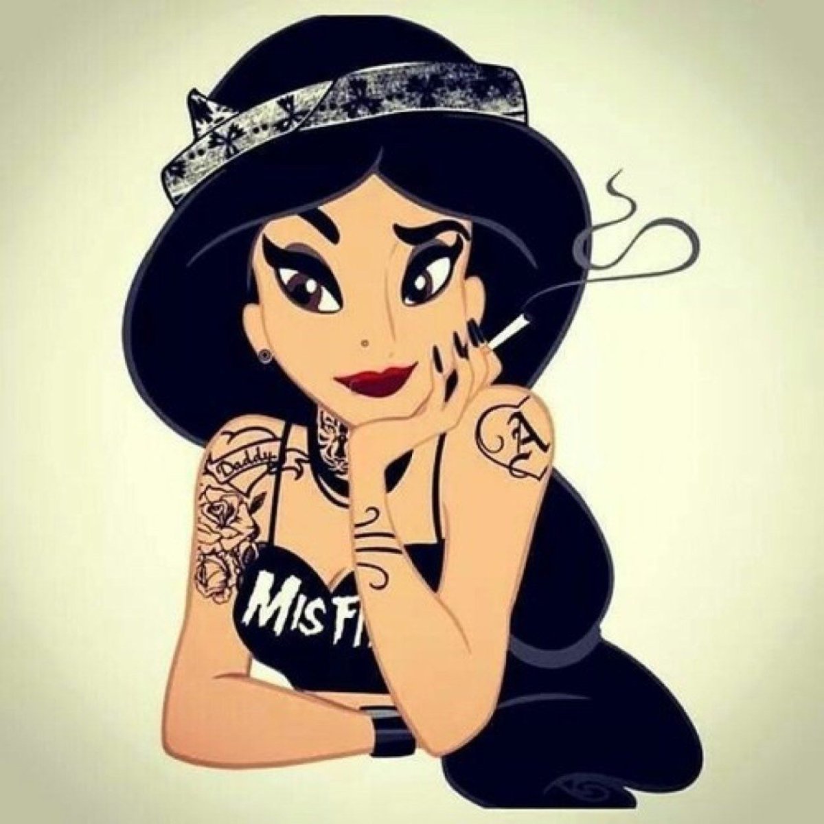 Принцессы Диснея Жасмин пацанка