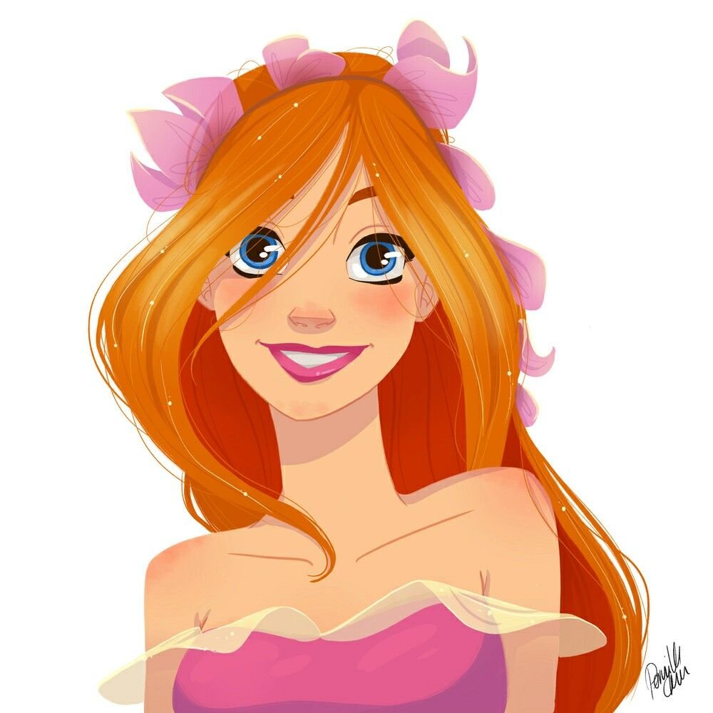 Жасмин принцесса Дисней аниме