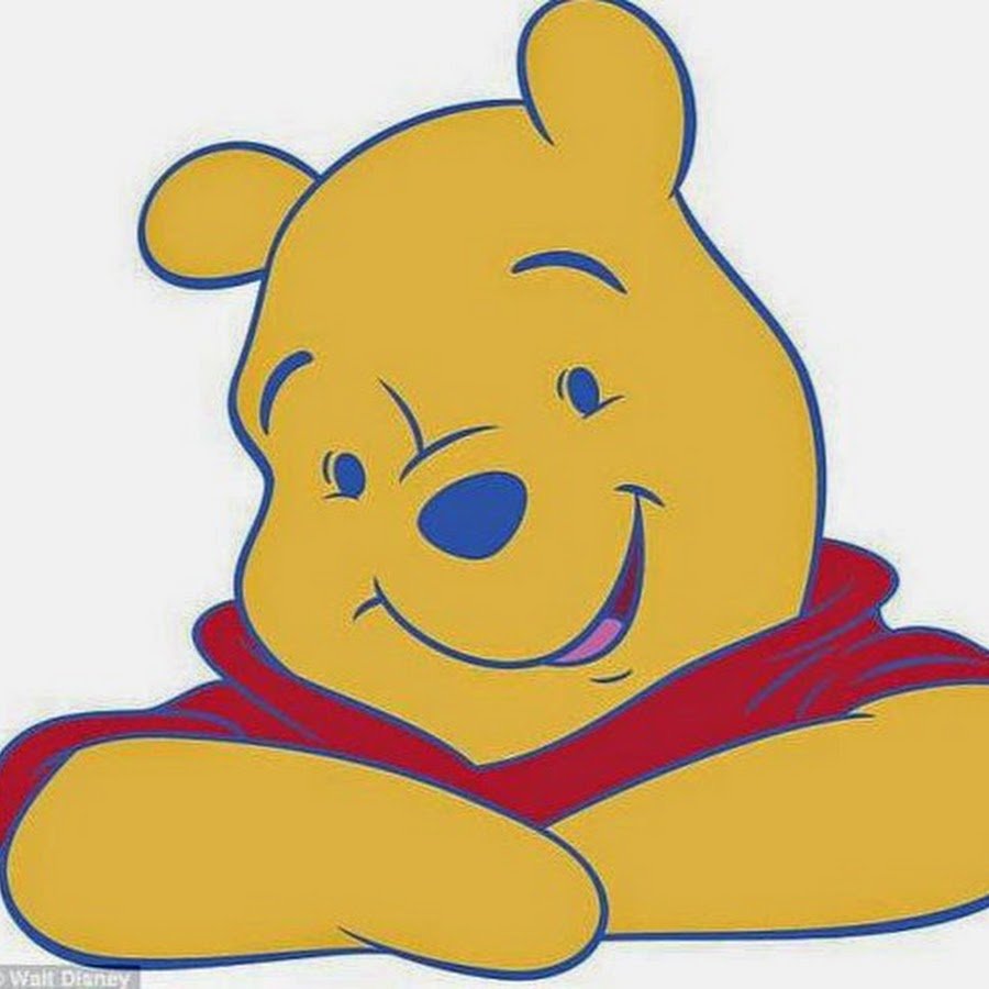 Винни пух желтый Дисней