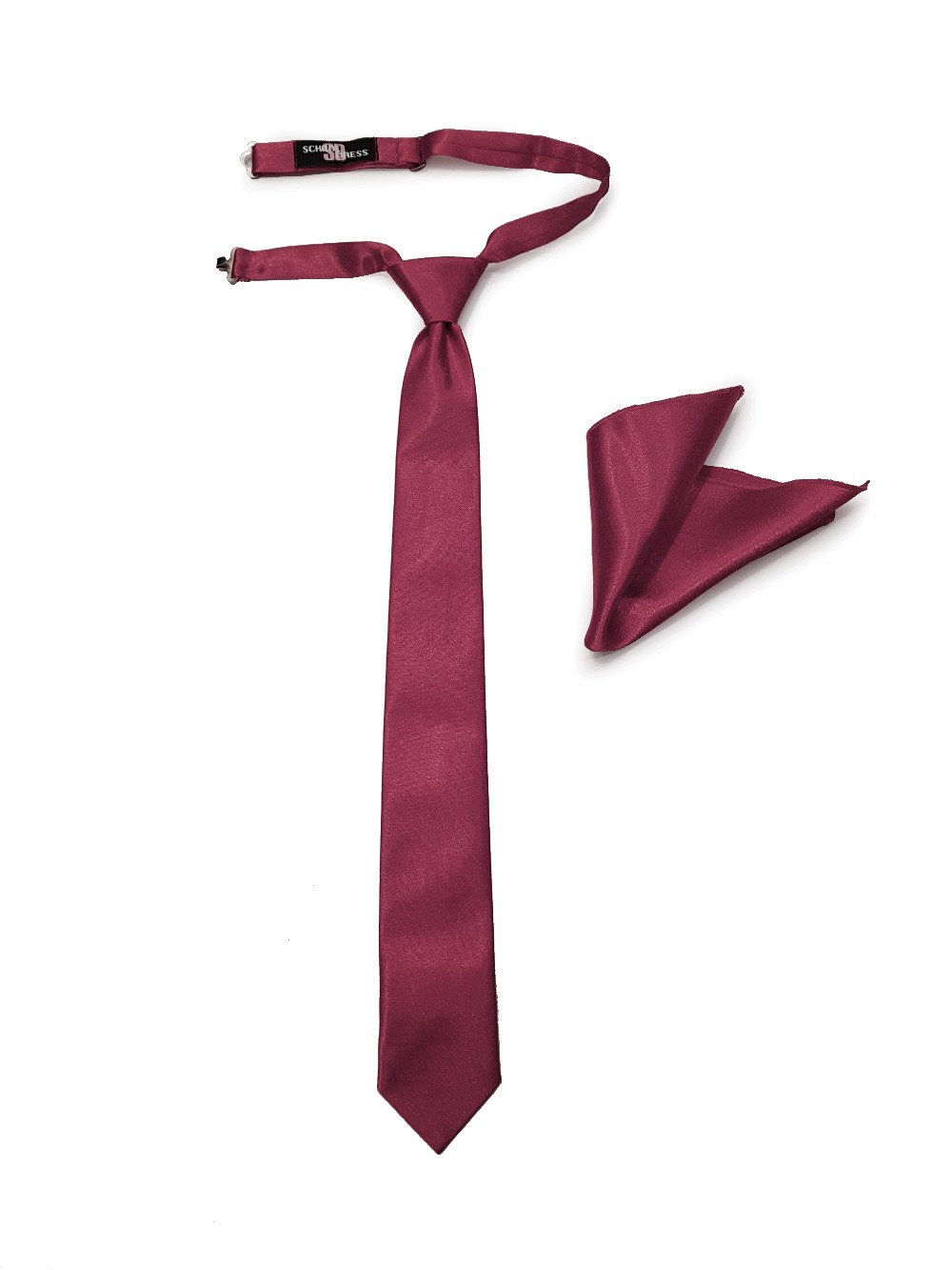 Красный галстук для девочки