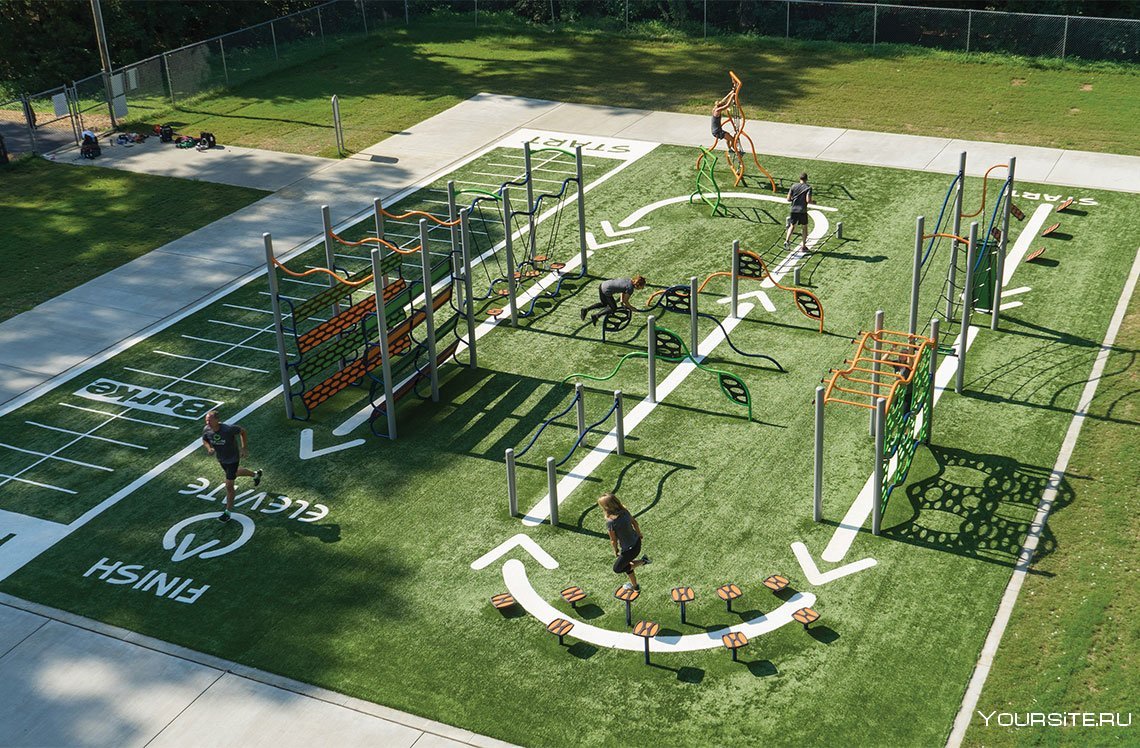 Спортивный парк Zhangmiao exercise Park