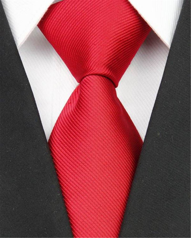 Галстук красный в полоску вектор