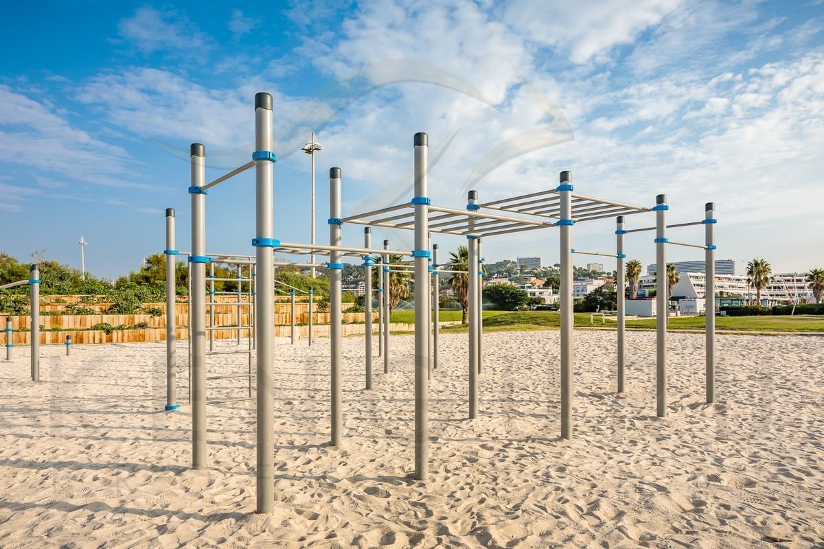 Парк Сокольники спортплощадка