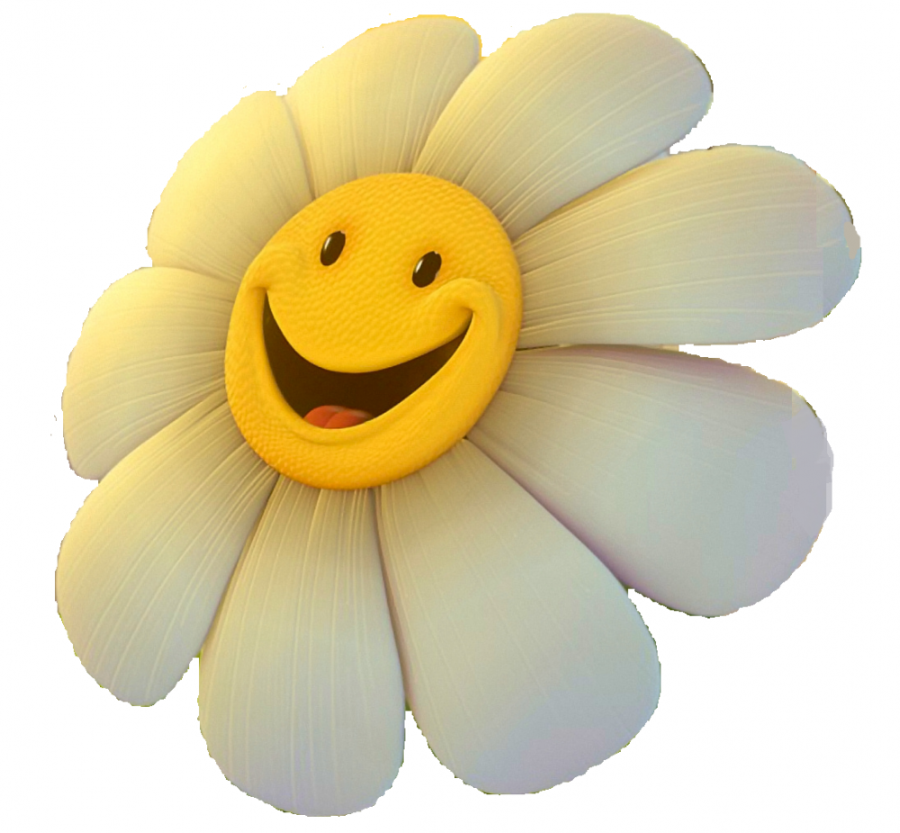 Цветочек с улыбкой