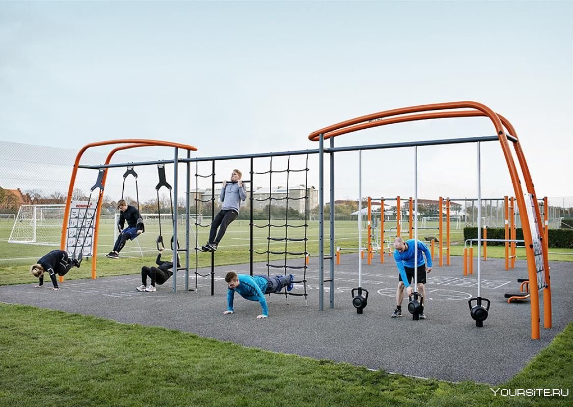 Американские спортивные площадки