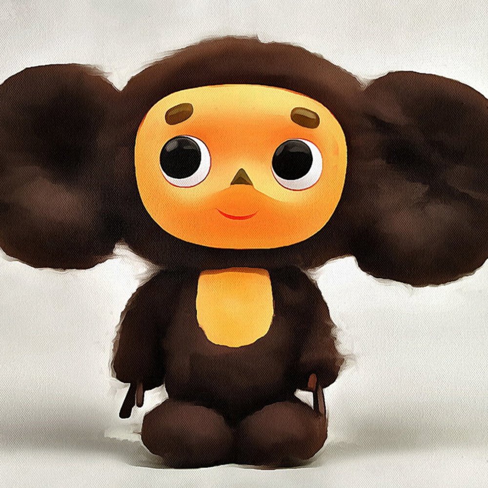 Смешной Чебурашка