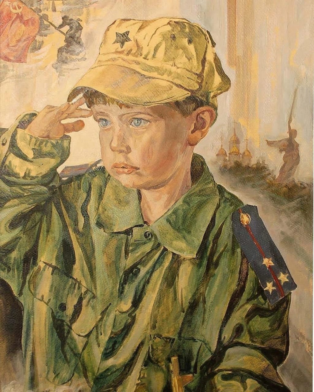 Солдат защитник Родины