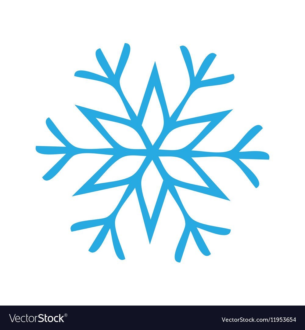 Снежинка тонкая