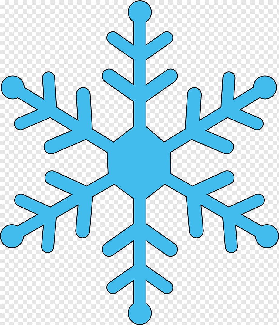 Картинки снежинки легкие