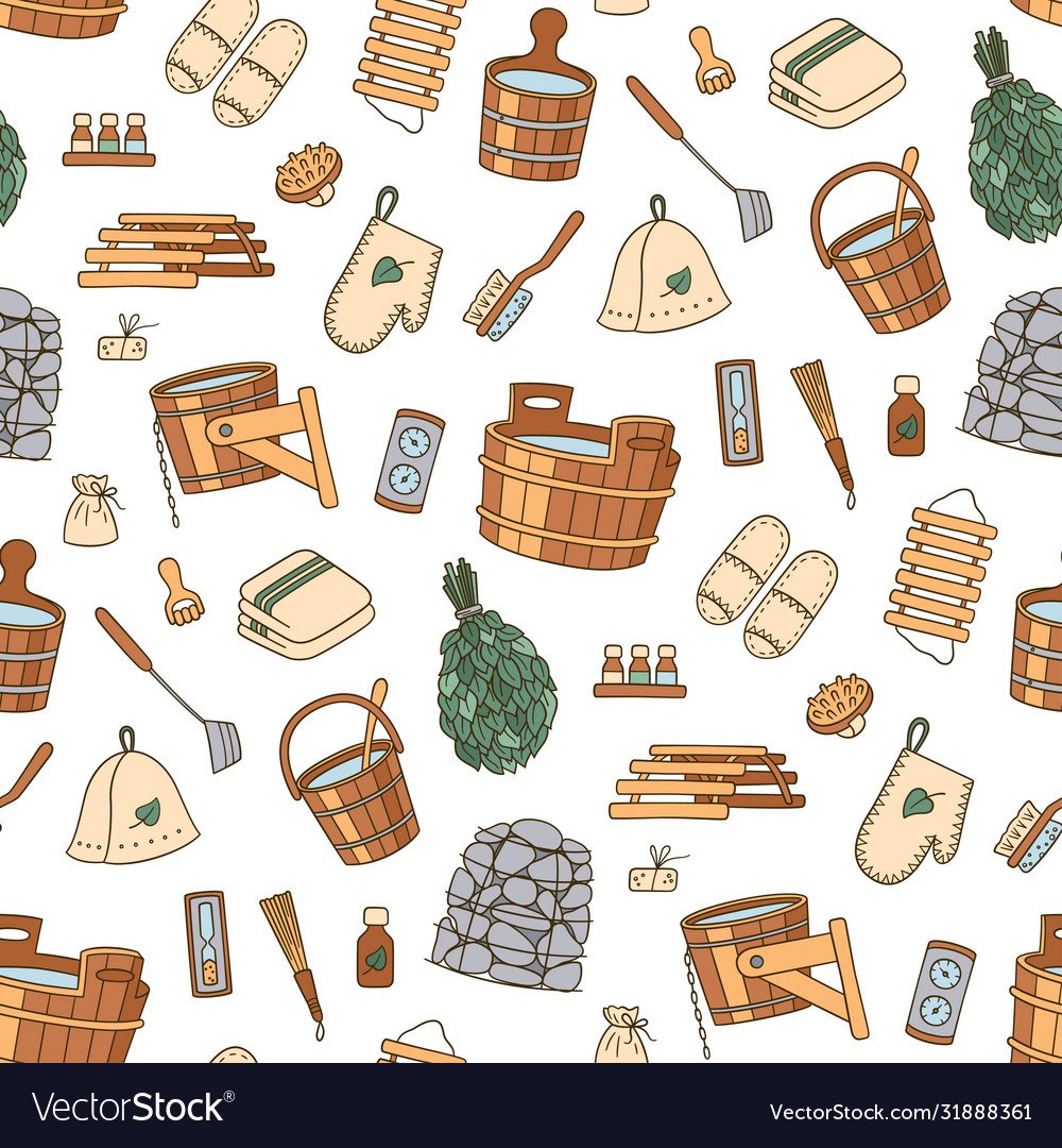 Веник для бани вектор