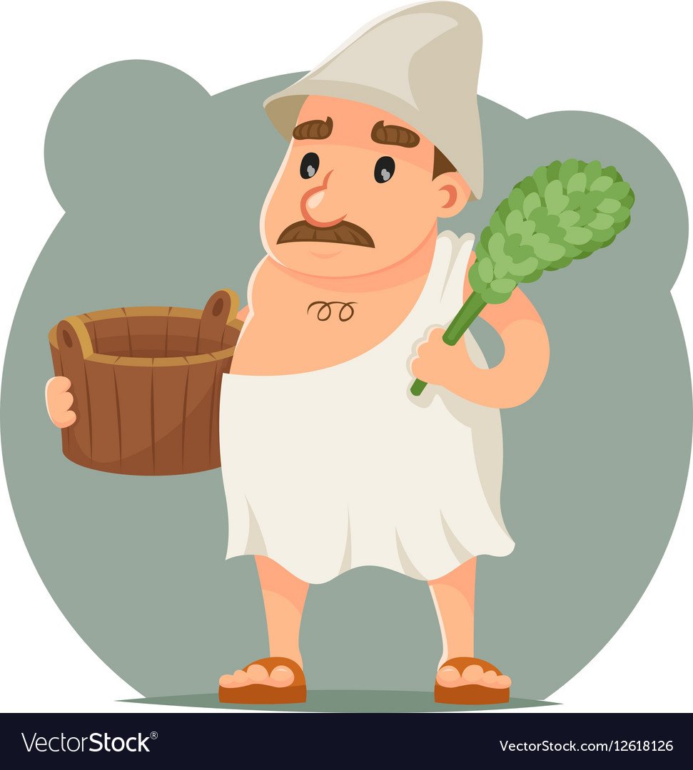 Баня рисунок для детей