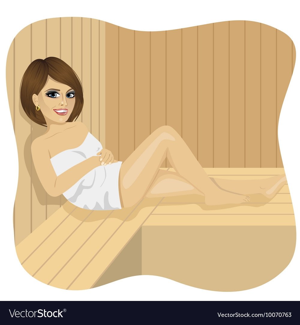 Сауна рисунок