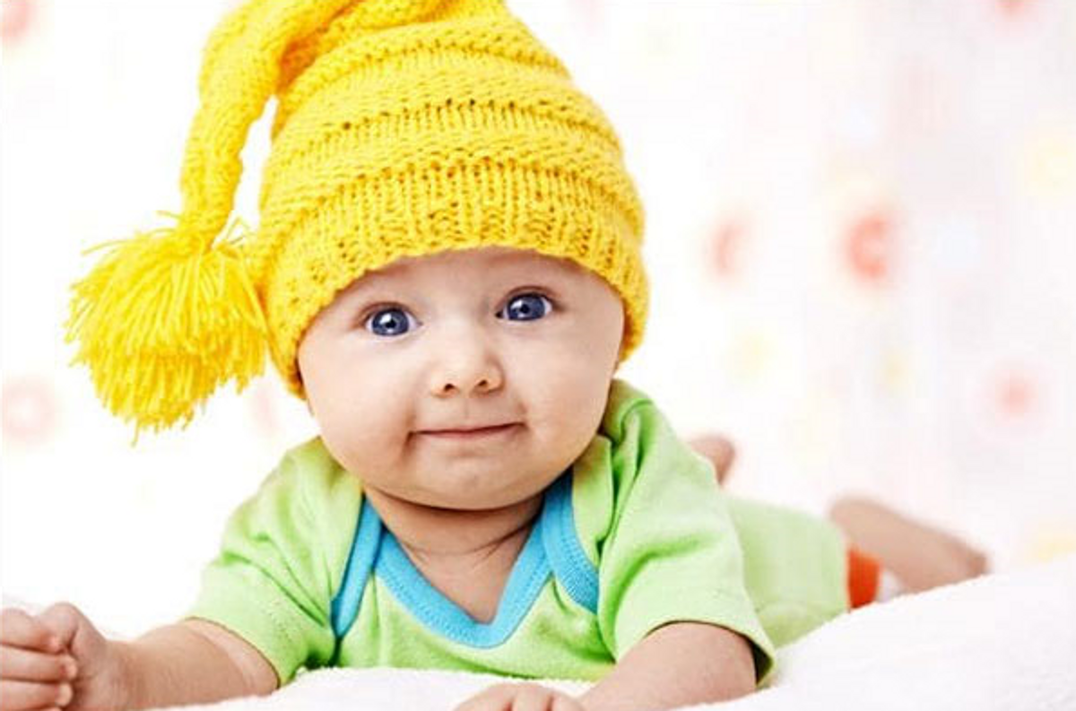 Малыш желтый