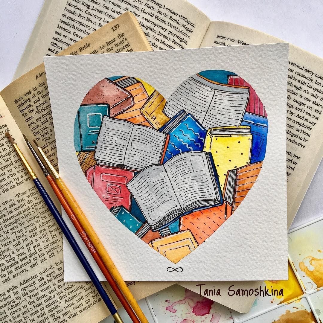 Иллюстрации акварелью книжные