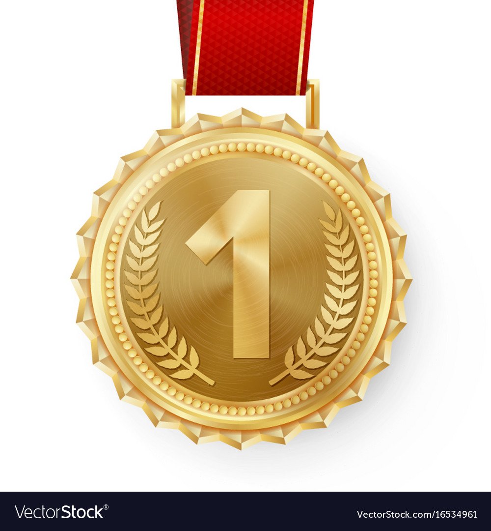Медаль золото 1 место